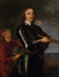 Portret van Oliver Cromwell (1599-1658)